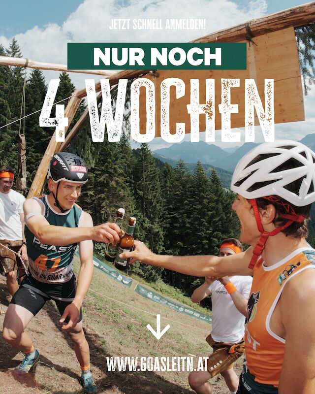 𝗡𝘂𝗿 𝗻𝗼𝗰𝗵 𝟰 𝗪𝗼𝗰𝗵𝗲𝗻 bis zur legendären 𝗚𝗼𝗮𝘀𝗹𝗲𝗶𝘁𝗻𝘁𝗿𝗼𝗽...
